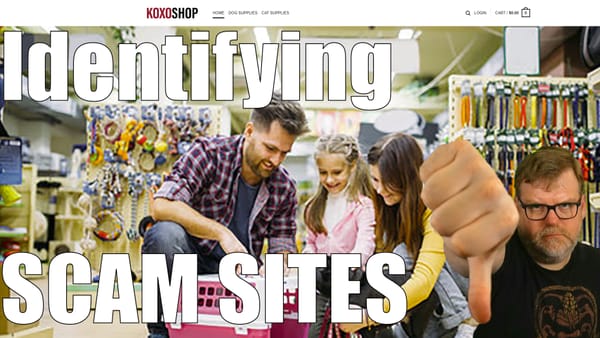 Identifying SCAM Store Websites with Open Source Tools and Techniques (OSINT)